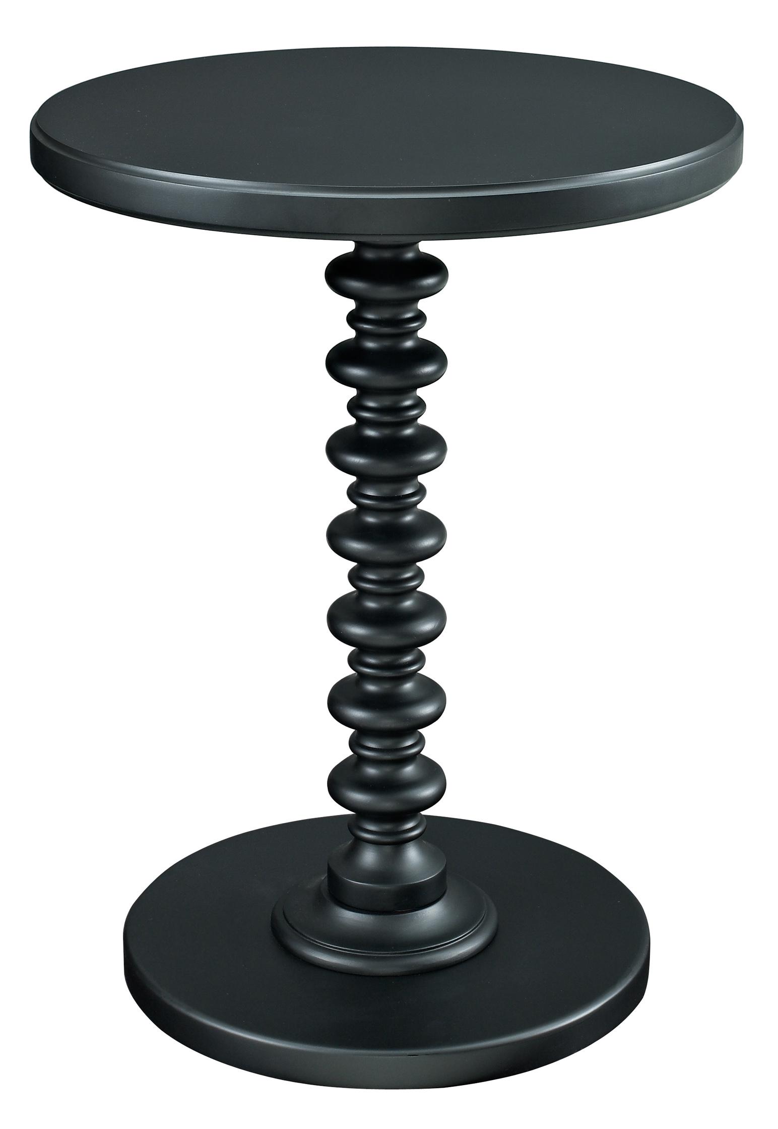 Powell Accent Tables 502410 Round Spindle Table Value City Furniture